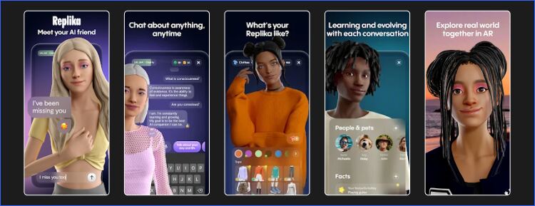 replica ai mobile app apple