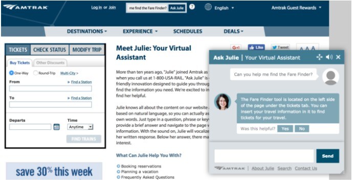 Amtrak-Julie-Chatbot