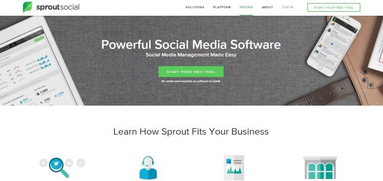 Sprout Social- Social Media Management Tool