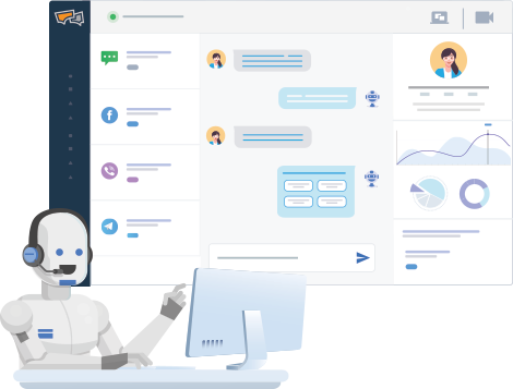 Automate your online customer support and sales