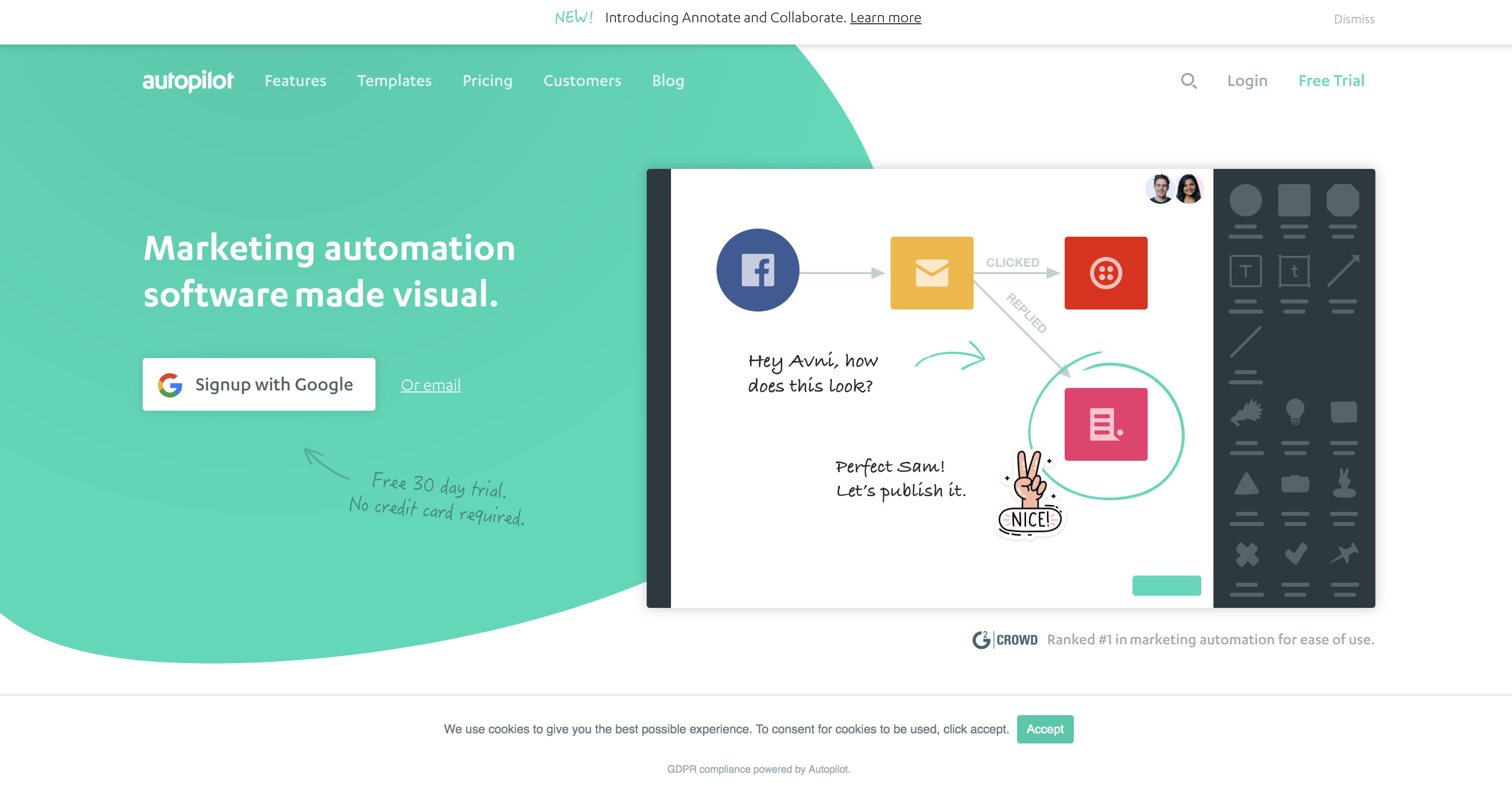 Autopilot - marketing automation tool