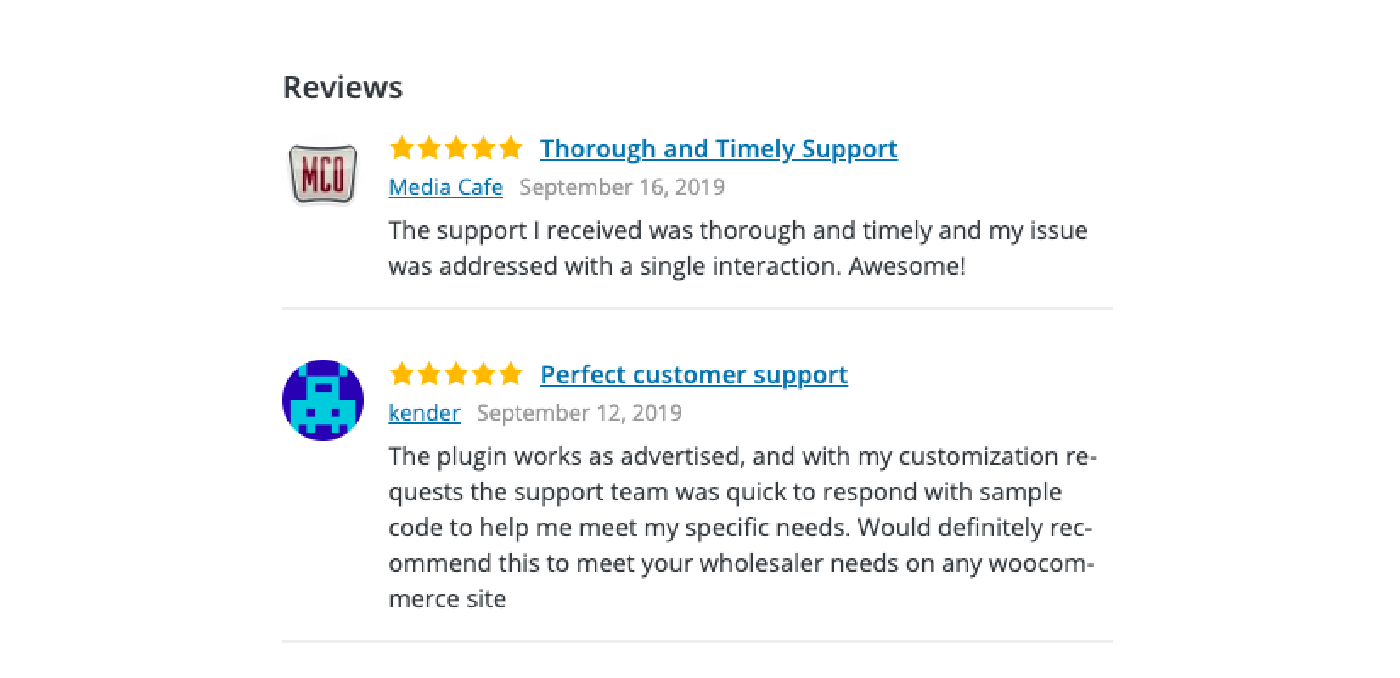 Customer reviews - building customer loyalty