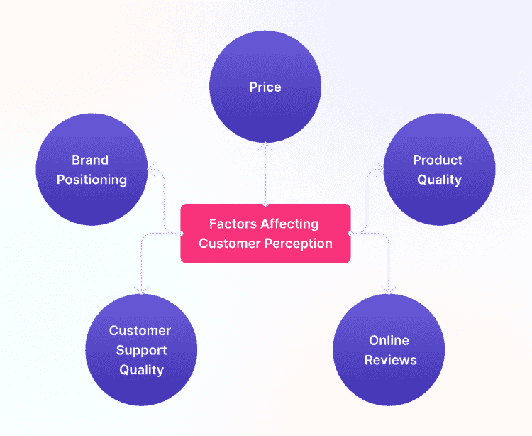 Factors affecting customer perception