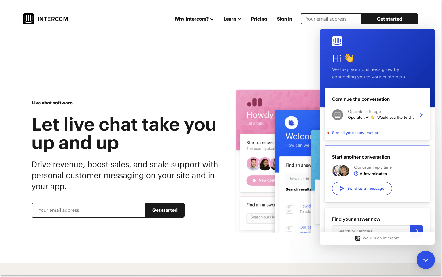 Intercom - Live chat plugins