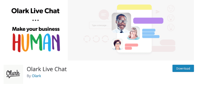 Olark - WordPress live chat plugins