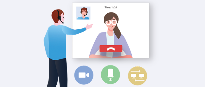 Video chat for personalized proactive customer support